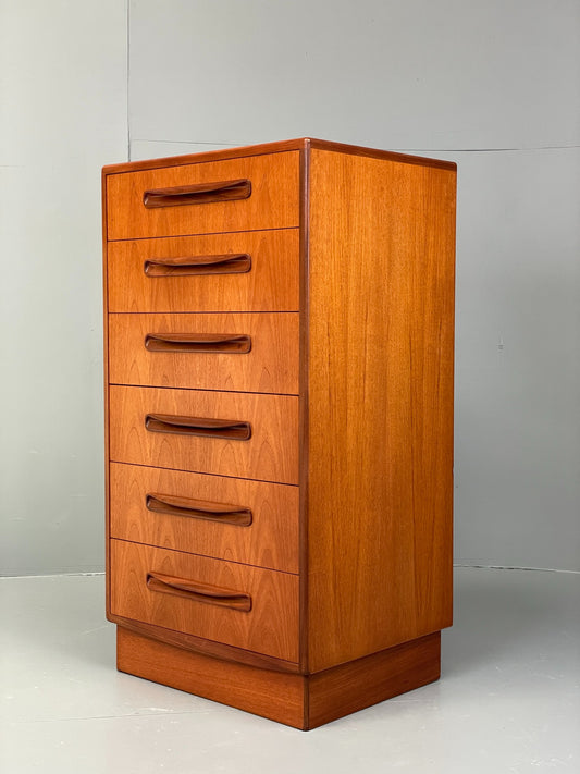 Vintage G Plan Drawers Teak Chest Of Drawers 1960s Fresco Range Retro EB12632