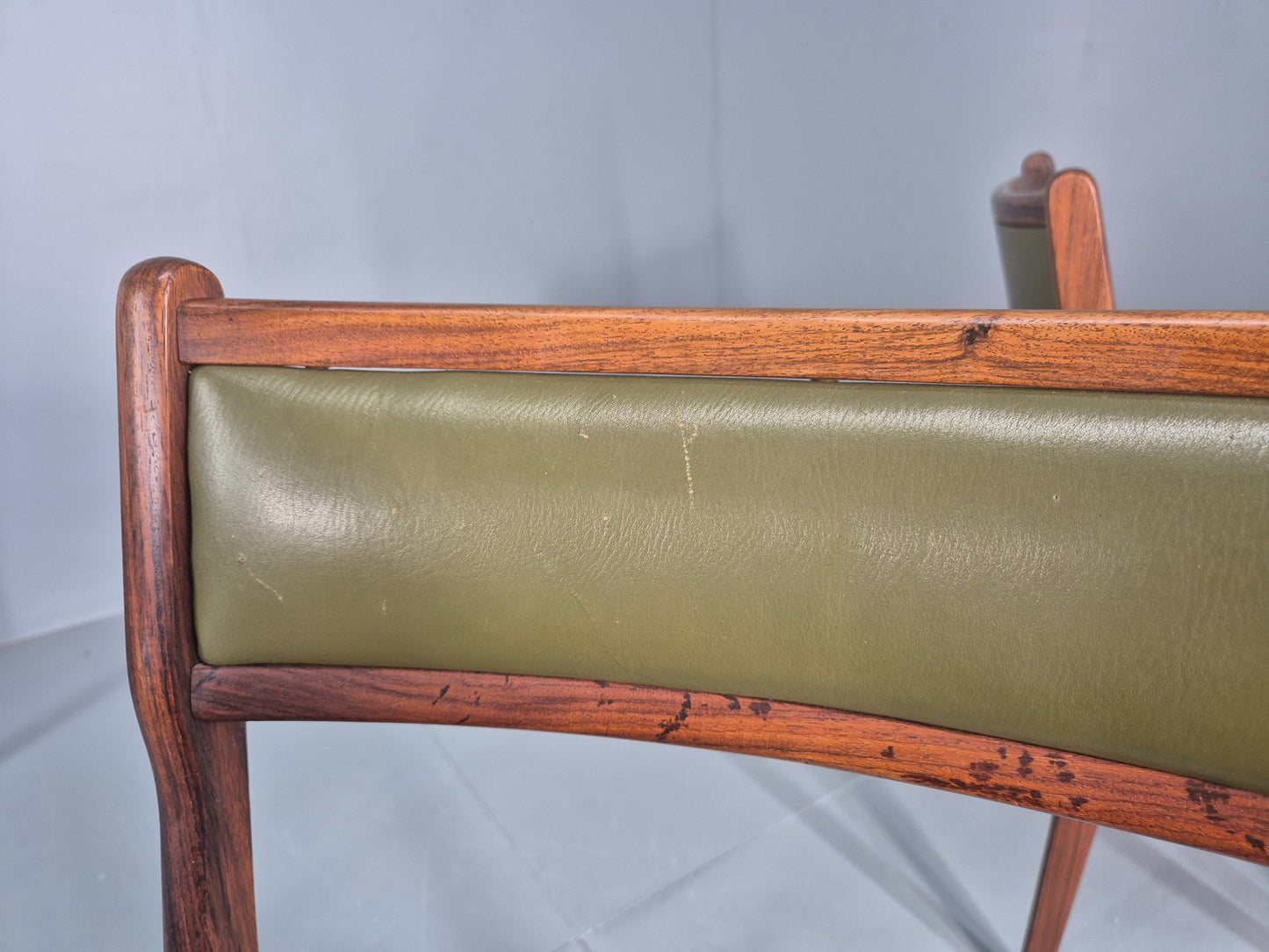 4 Vintage Mid Century Dining Chairs Danish Design Vestervig Eriksen EB12145