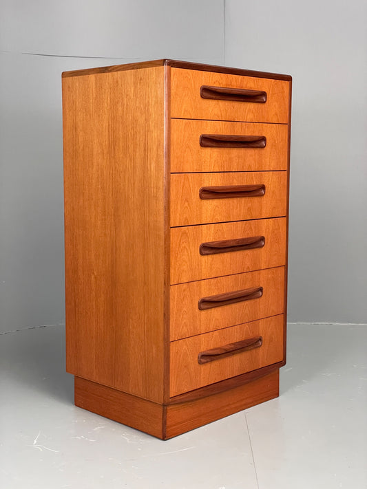 Vintage G Plan Drawers Teak Chest Of Drawers 1960s Fresco Range Retro EB12937