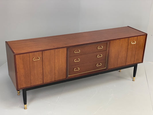 Vintage G Plan Sideboard Tola Mid Century 1960s Walnut Retro Drawers EB12941