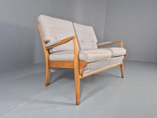 Vintage Cintique 2 Seater Sofa Mid Century 1950s Design Retro EB11946
