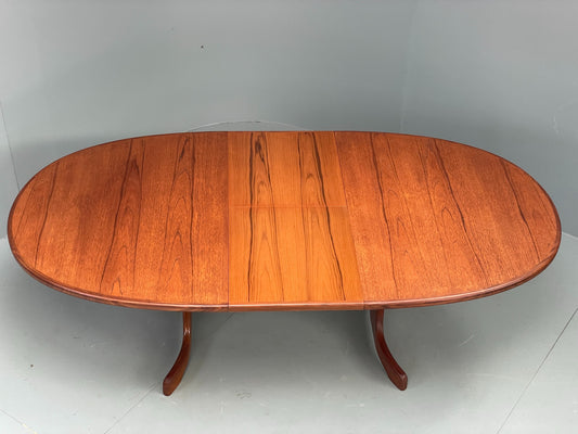G Plan Dining Table Oval Teak Fresco Range 1960s Vintage Mid Century EB12514