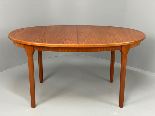 Vintage McIntosh Dining Table Oval Teak Extending Mid Century 1970s Retro EB12928