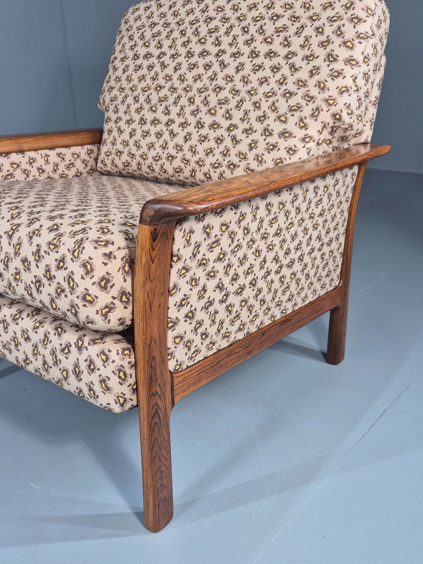 Vintage Mid Century Lounge Chair Brdr Andersen New Upholstery 60s Retro EB11132