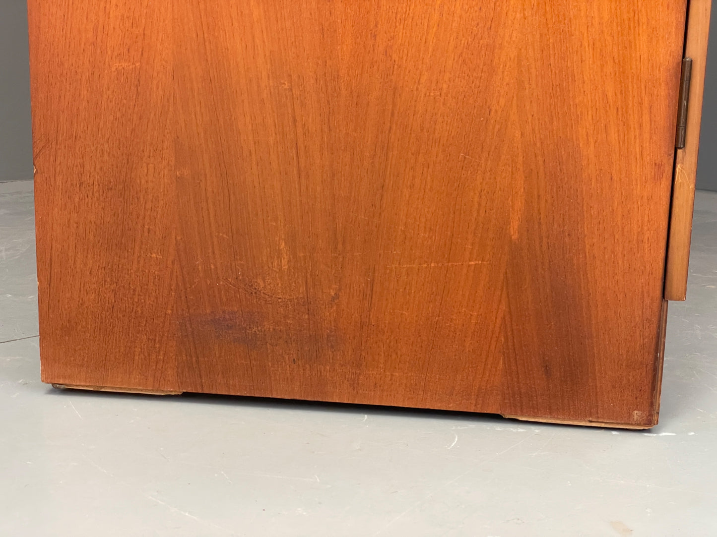 Vintage 1960s Teak Wardrobe Homeworthy Retro Mid Century Clothes Rail EB12299