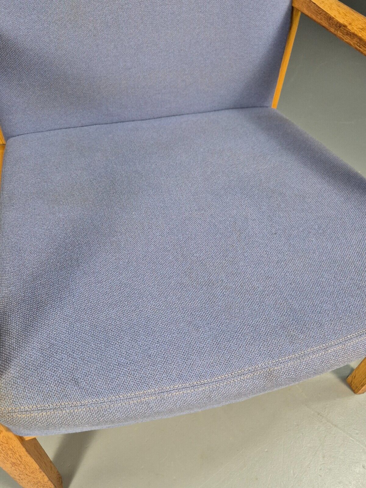 Vinrtage Danish Oak Framed Lounge Chair by Soro Stolefabrik 1990s EB9053 MNOR - UKDK FURNITURE