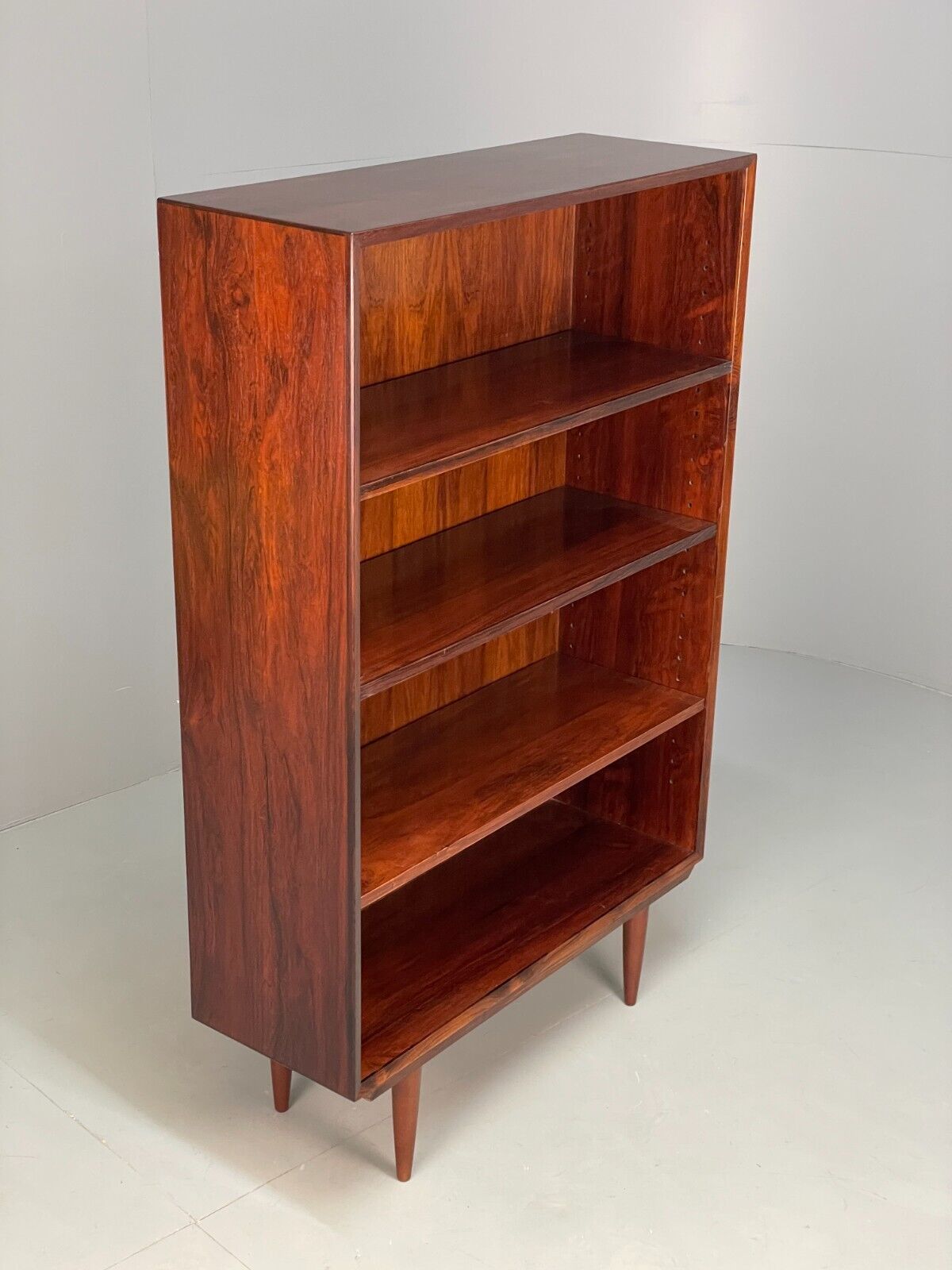 Vintage Danish Bookcase Shelving Unit By LYBY Møbler Adjustable EB9131 MWOO - UKDK FURNITURE