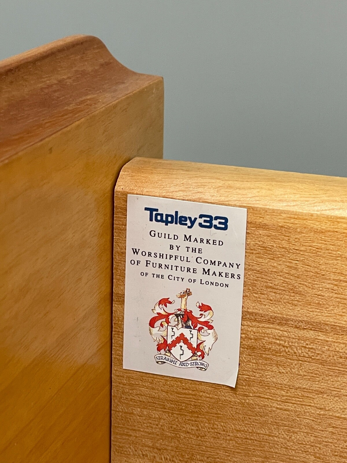 Vintage Teak Bedside Table With Drawer Beaver & Tapley 1970s Retro EB9742 MWOO - UKDK FURNITURE