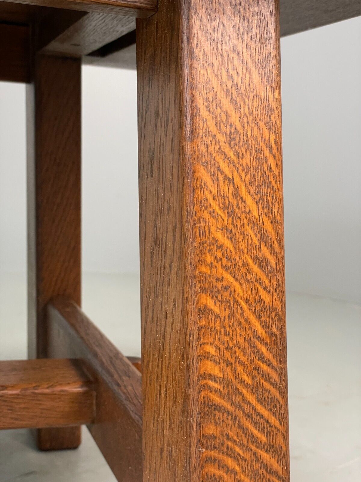 Vintage Scandinavian Large Oak Coffee Table Arts & Crafts Style EB7839 MWOO - UKDK FURNITURE