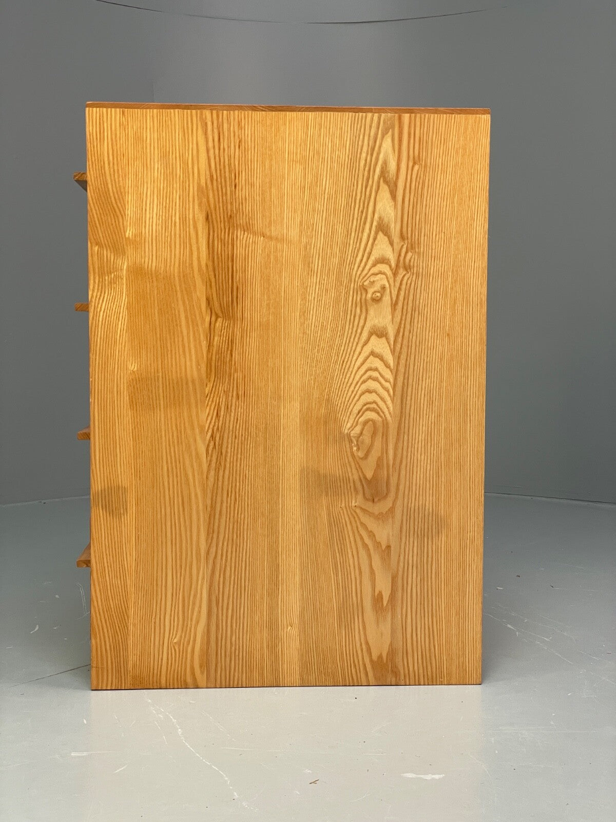 Solid Ash Chest Of Drawers With Mid Century Styled Handles EB9725 MWOO - UKDK FURNITURE