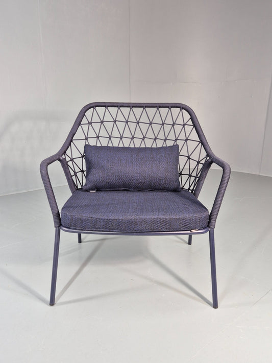 Pedrali 3679 Panarea Modern Design Chair in Blue EB11428 MNOR1
