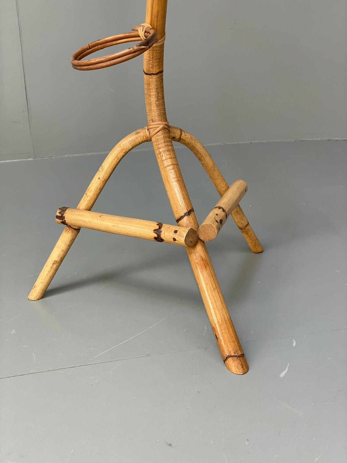 Vintage Bamboo Plant Stand Retro Design EB9764 MWOO - UKDK FURNITURE