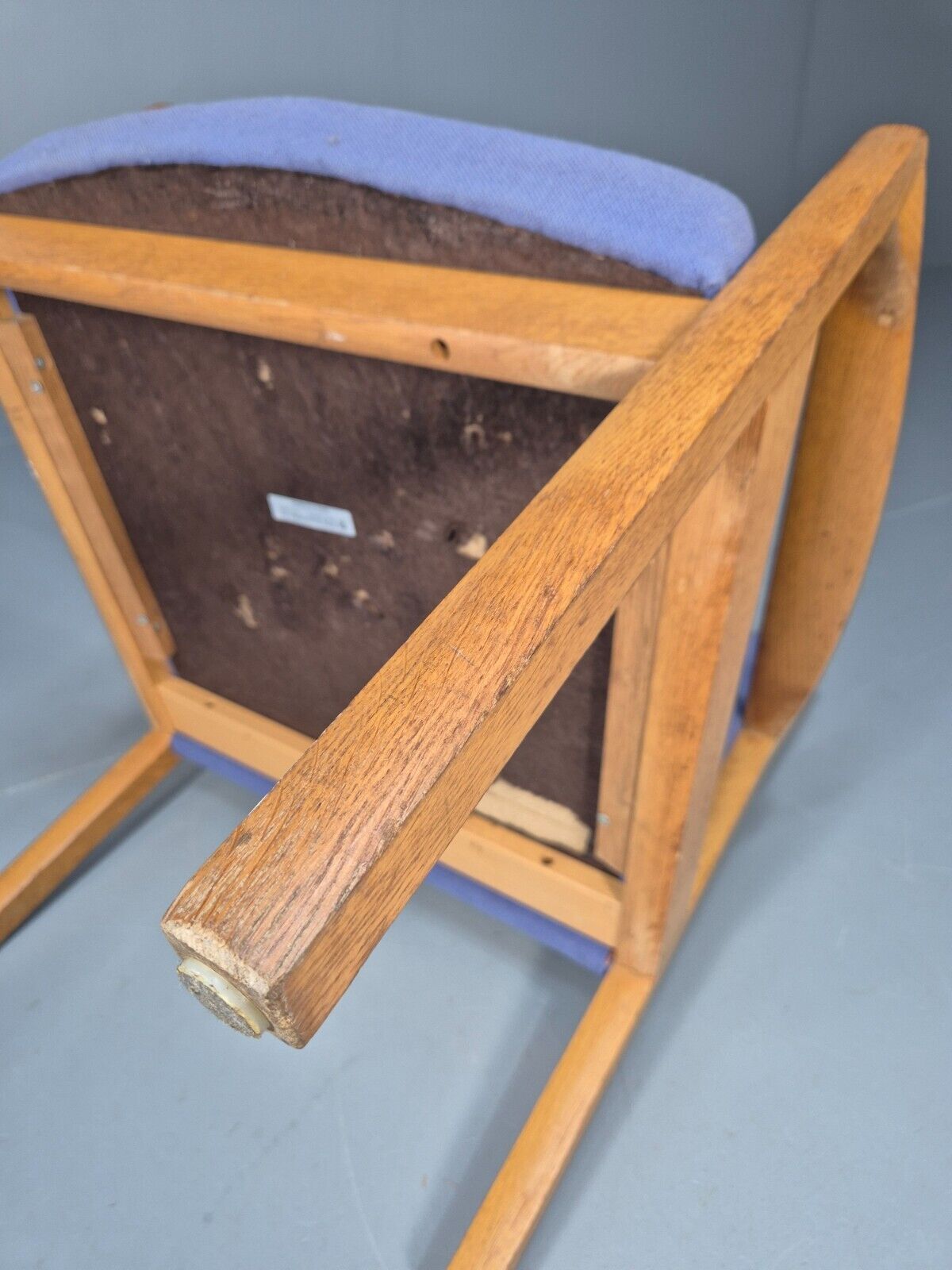 Vinrtage Danish Oak Framed Lounge Chair by Soro Stolefabrik 1990s EB9445 MNOR - UKDK FURNITURE