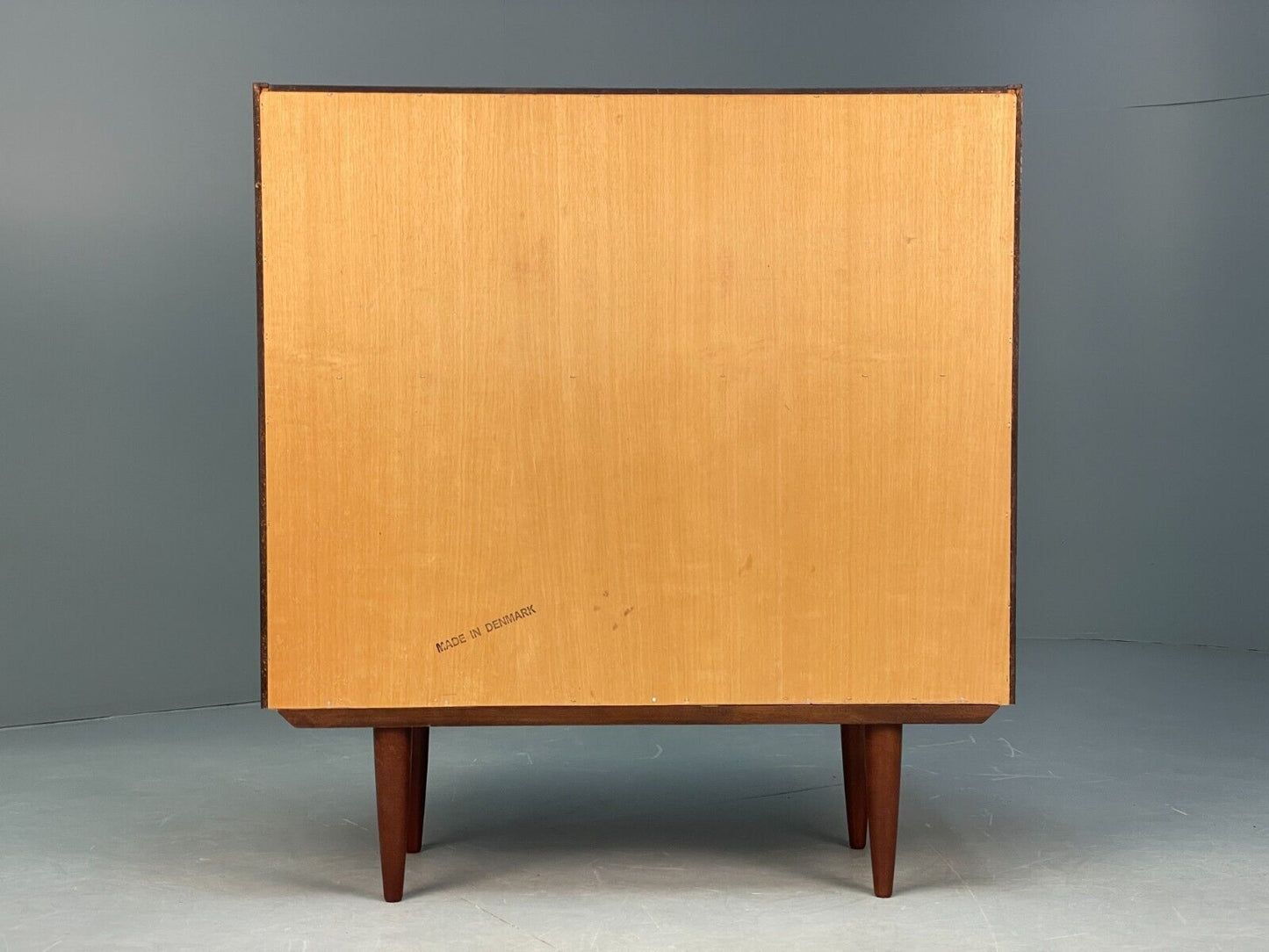 Midcentury Danish Bookcase Sliding Doors Torben B Nielsen Vintage EB8807 MWOO - UKDK FURNITURE