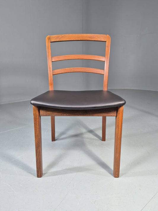 Vintage G Plan Dining Chair Ladder Back New Vinyl Seat Retro 1970s EB11672 MDIN1