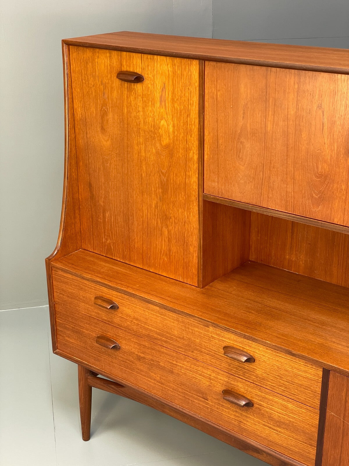 Vintage G Plan Highboard Teak 1960s Mid Century Design Drawers EB9716 MWOO - UKDK FURNITURE