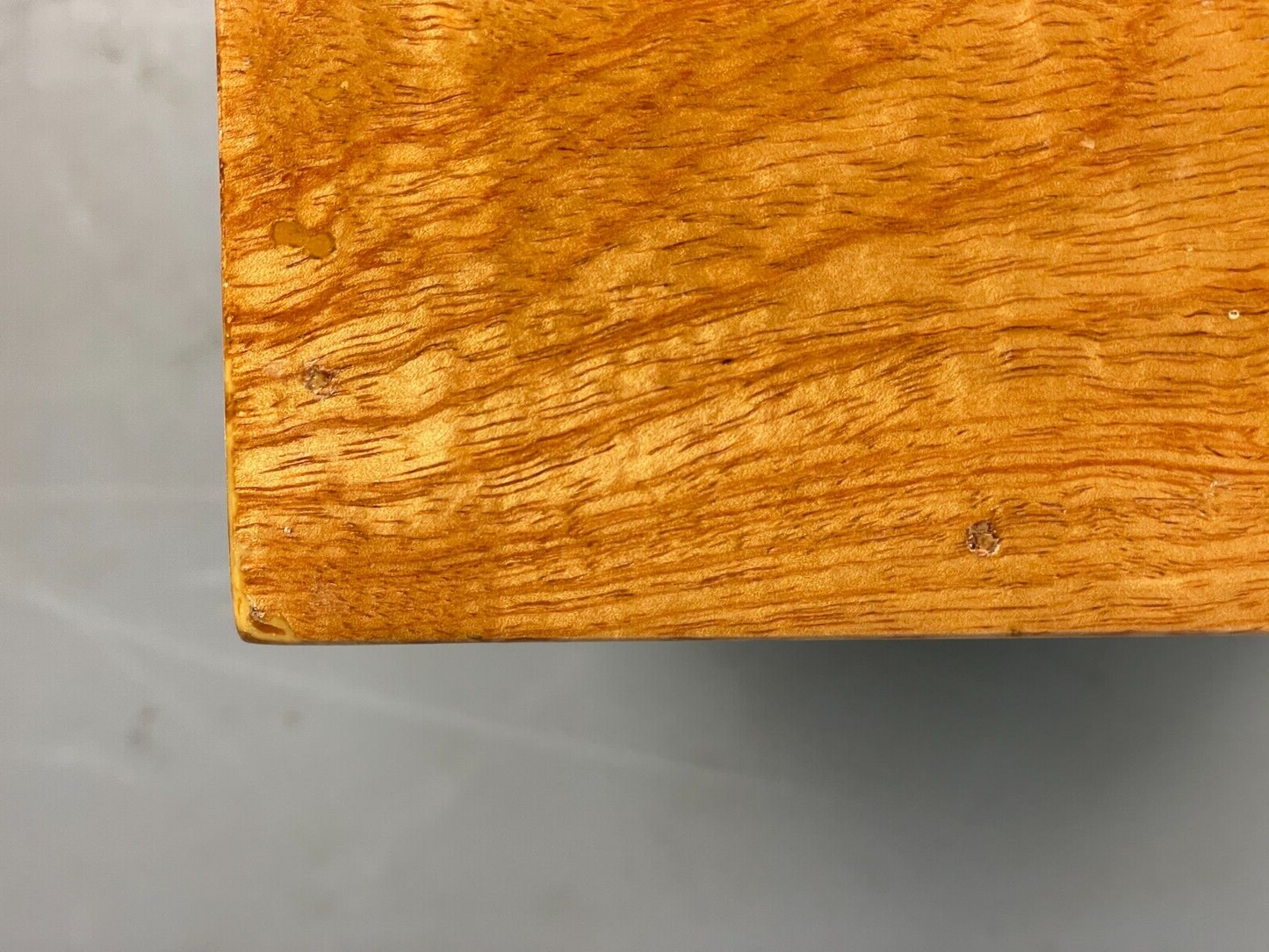 Vintage Chest Of Drawers Solid Spalted Hardwood 1980s EB7564 MWOO - UKDK FURNITURE
