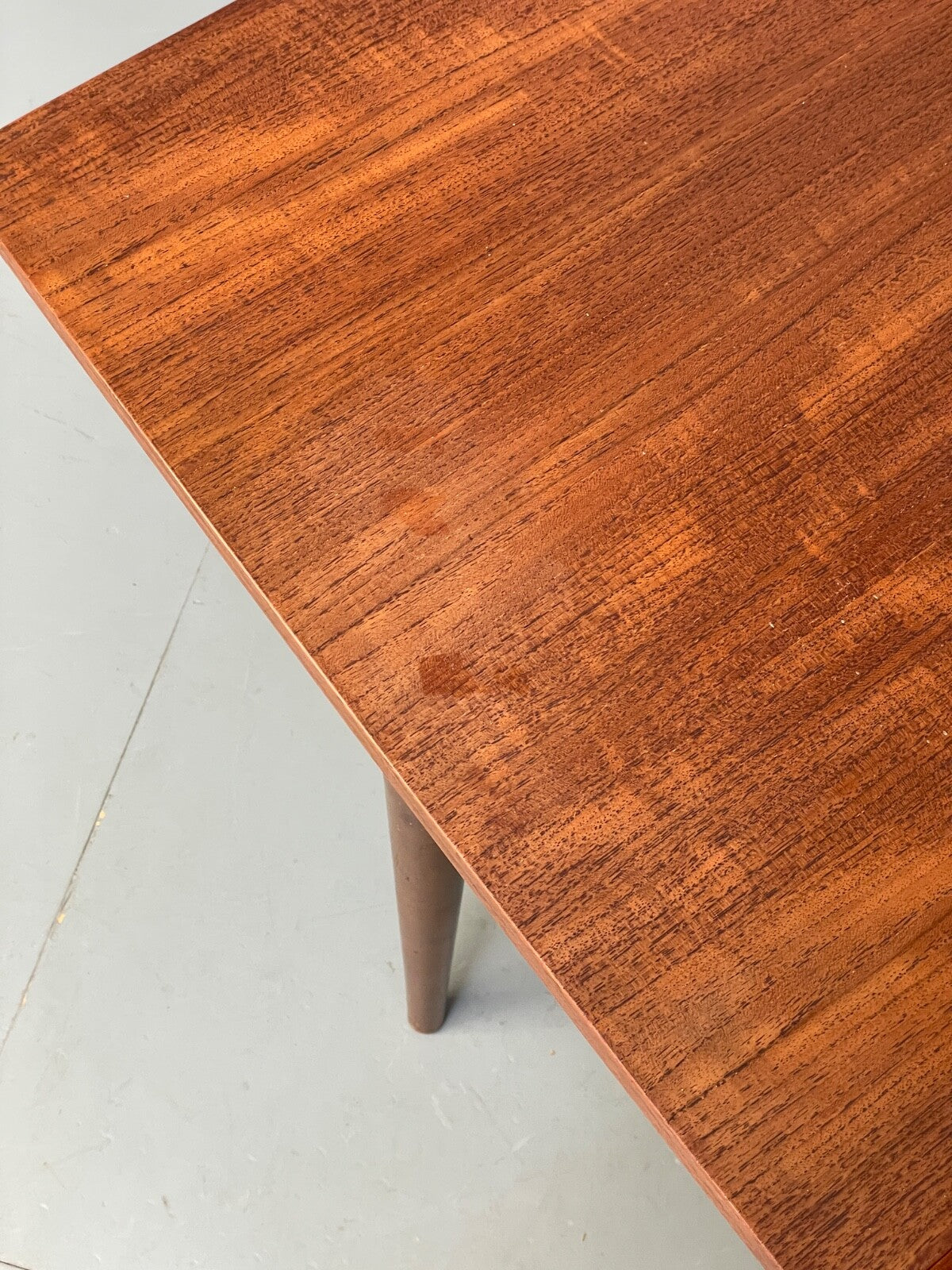 Vintage Teak Extending Dining Table With Removable Beech Legs EB9502 MWOO - UKDK FURNITURE