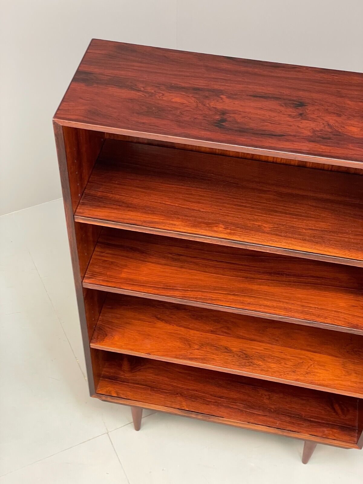 Vintage Danish Bookcase Shelving Unit By LYBY Møbler Adjustable EB9131 MWOO - UKDK FURNITURE