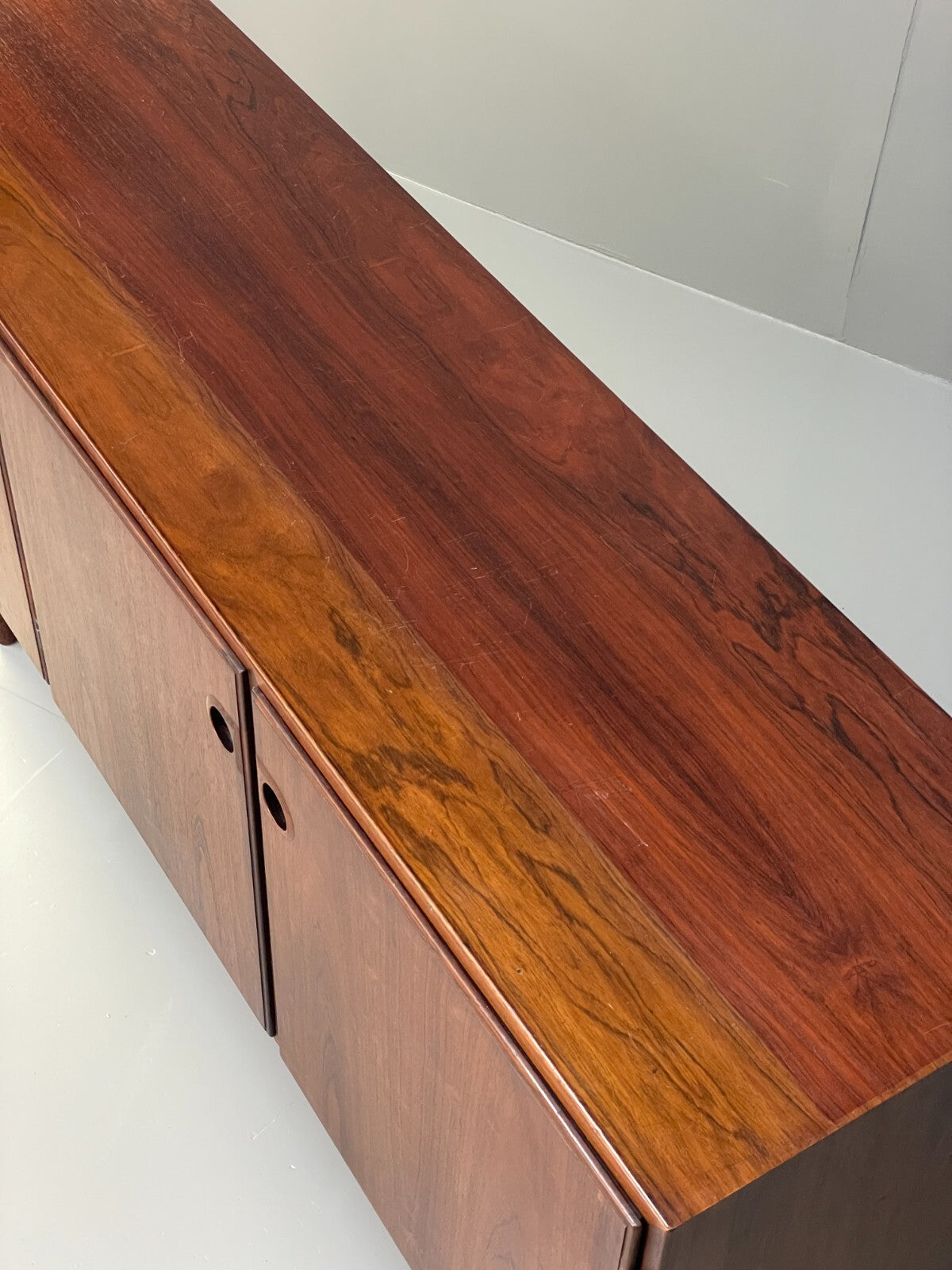 Vintage Danish Sideboard Mid Century Design Svend Langkilde Shelving EB9514 MWOO - UKDK FURNITURE