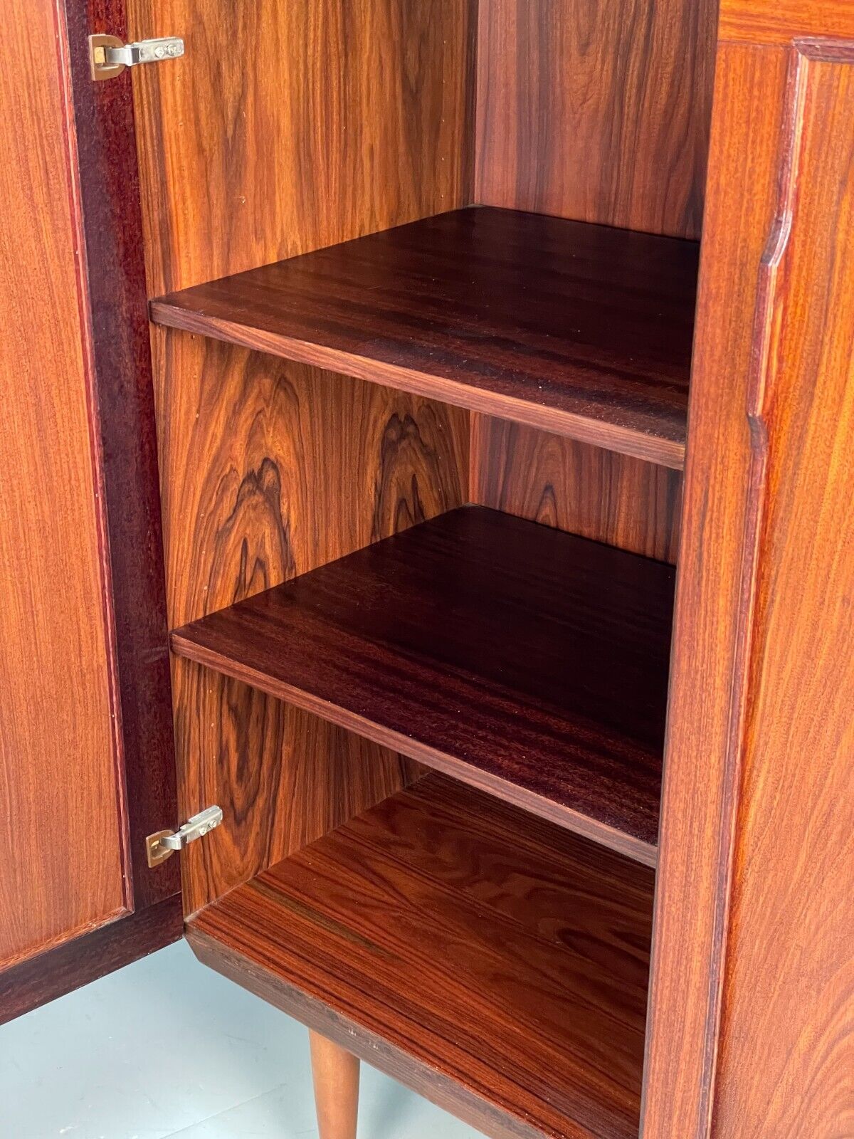 Vintage Danish Double Door Cabinet Adjustable Shelves EB8091 MWOO - UKDK FURNITURE