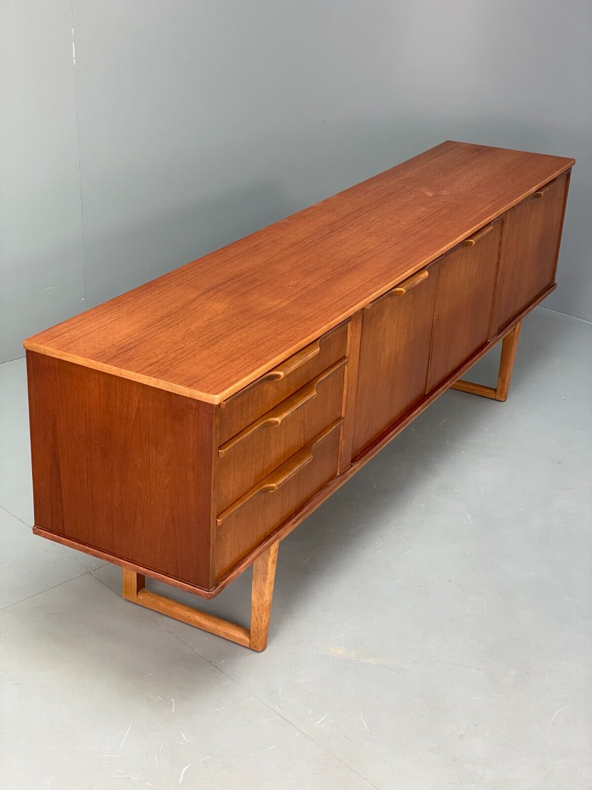 Vintage Teak Sideboard By Stonehill Furniture Retro Design Drawers EB9418 MWOO - UKDK FURNITURE