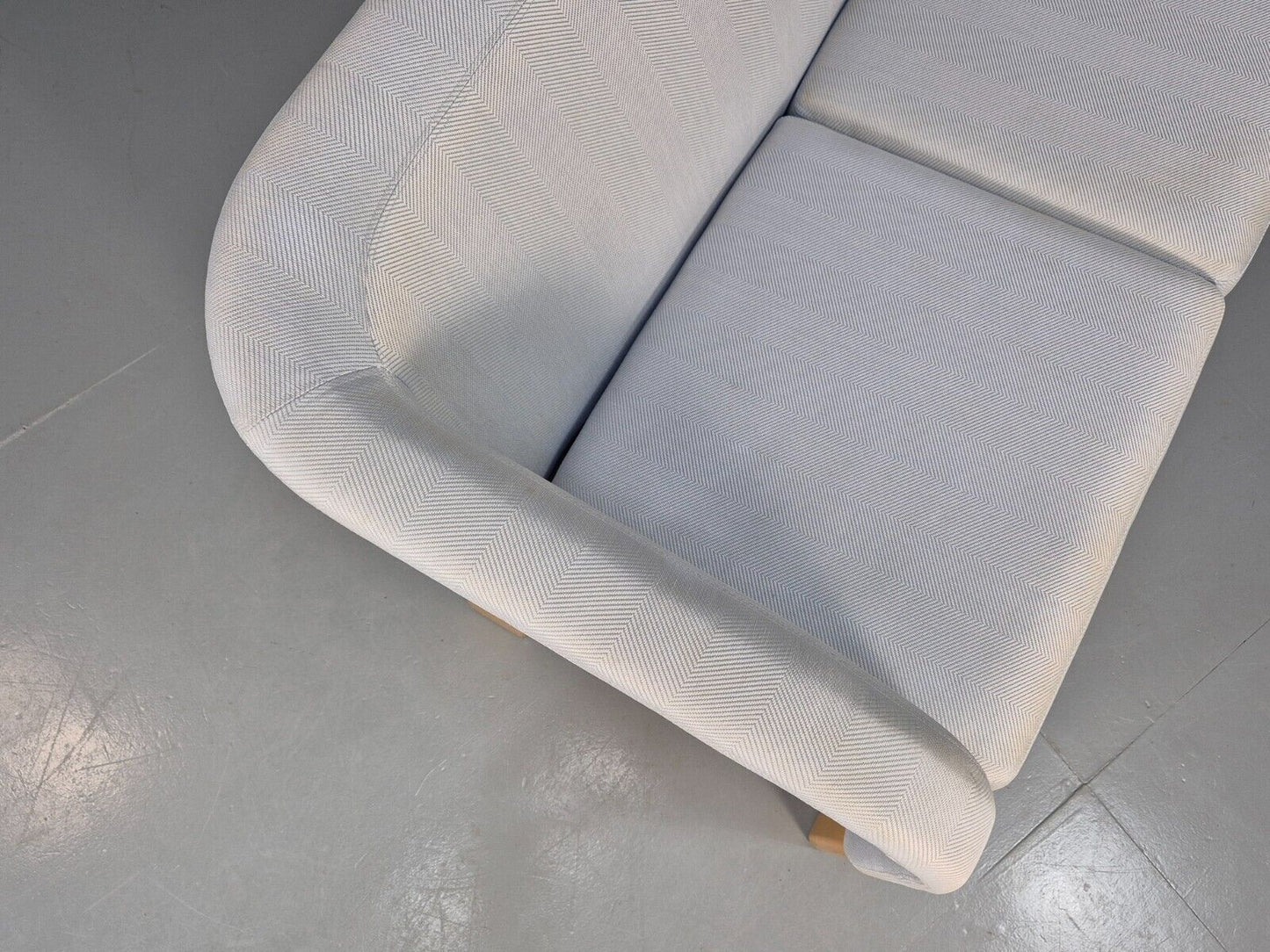Vintage Swedish 2 Seat Sofa Blue Wool MId century Retro 1970s EB7669 M2SS - UKDK FURNITURE