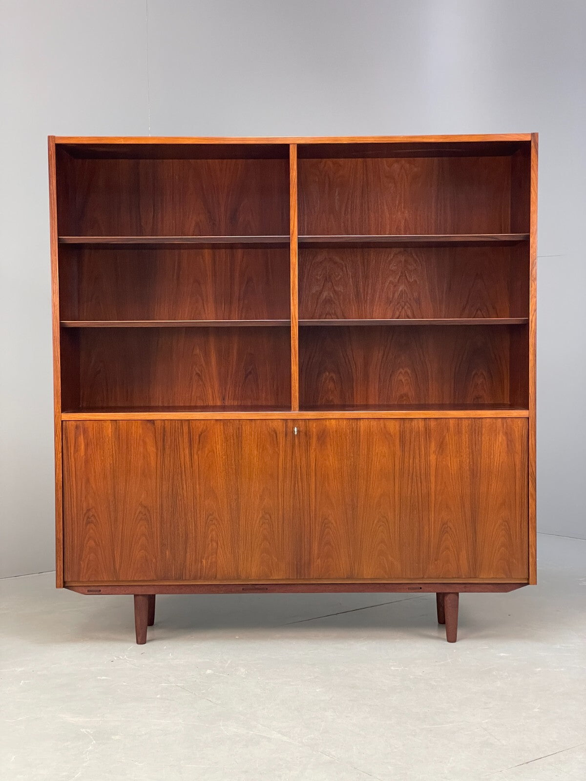 Vintage Danish Shelving Unit Drinks Cabinet By Poul Hundevad EB9105 MWOO - UKDK FURNITURE