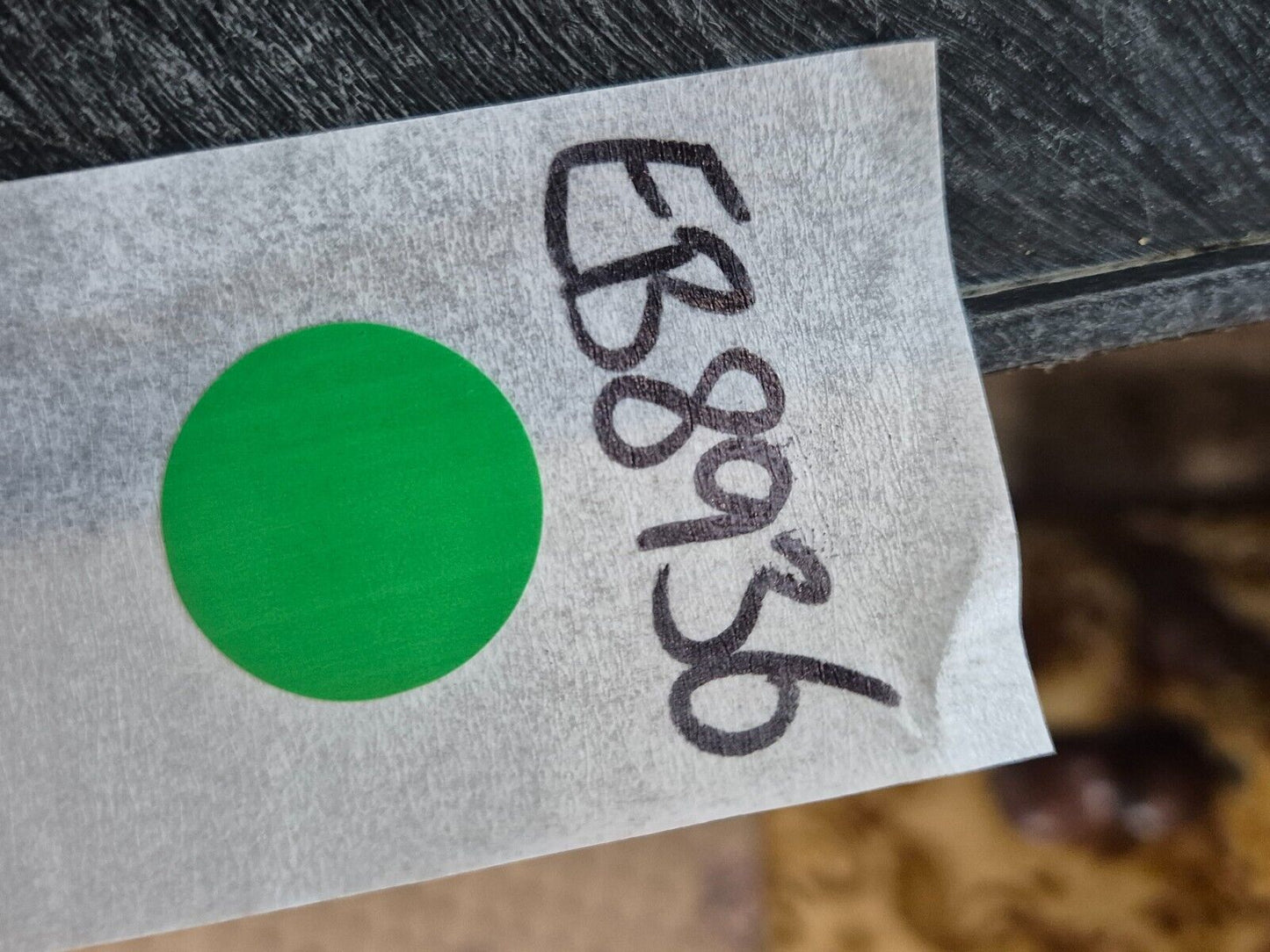 Vintage Danish 3 Seat Sofa Striped Wool Beech Art Deco Antique EB8936 V3SS - UKDK FURNITURE