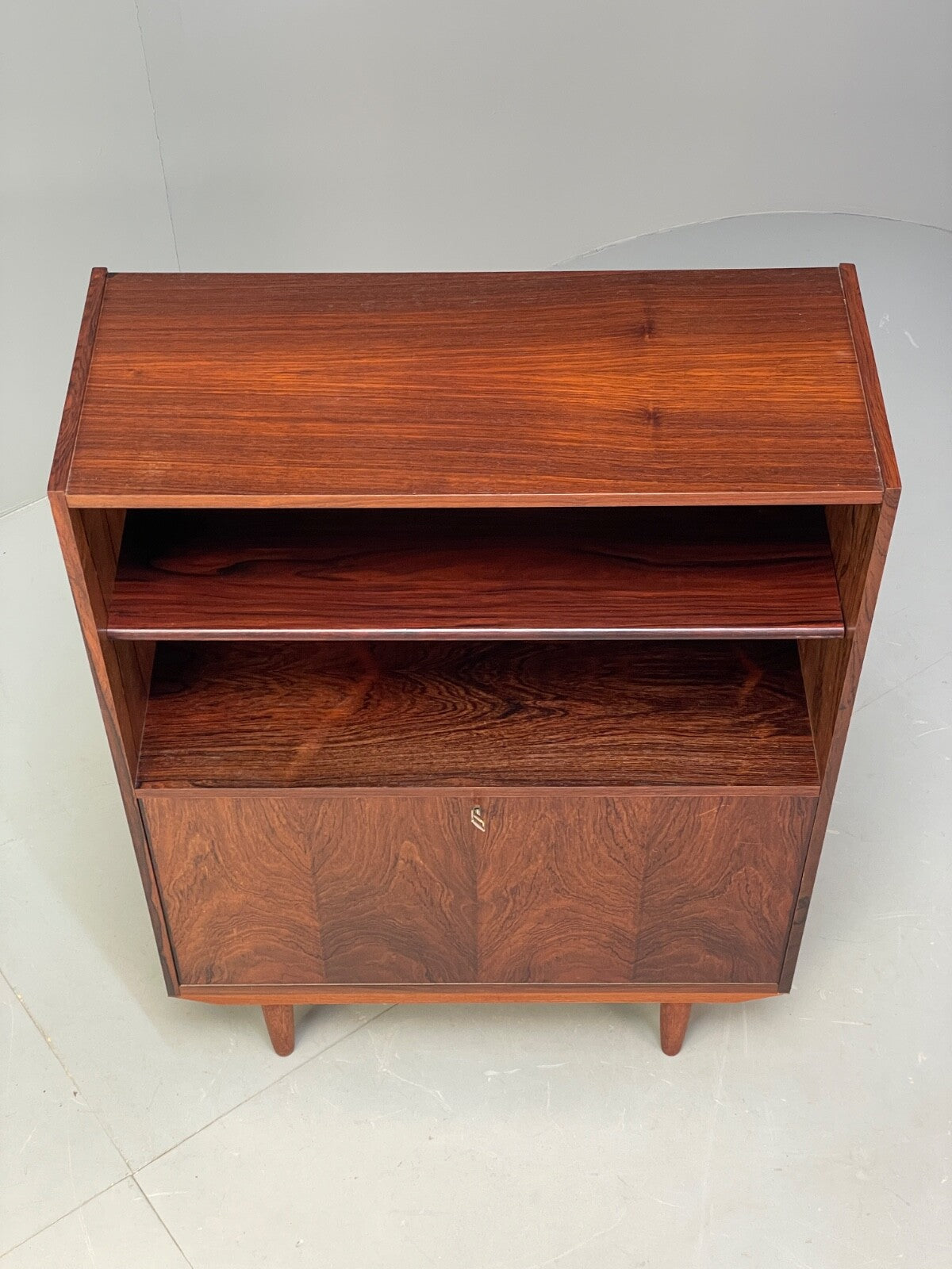 Vintage Danish Drinks Cabinet Shelving Unit 1960s Mid Century EB9506 MWOO - UKDK FURNITURE