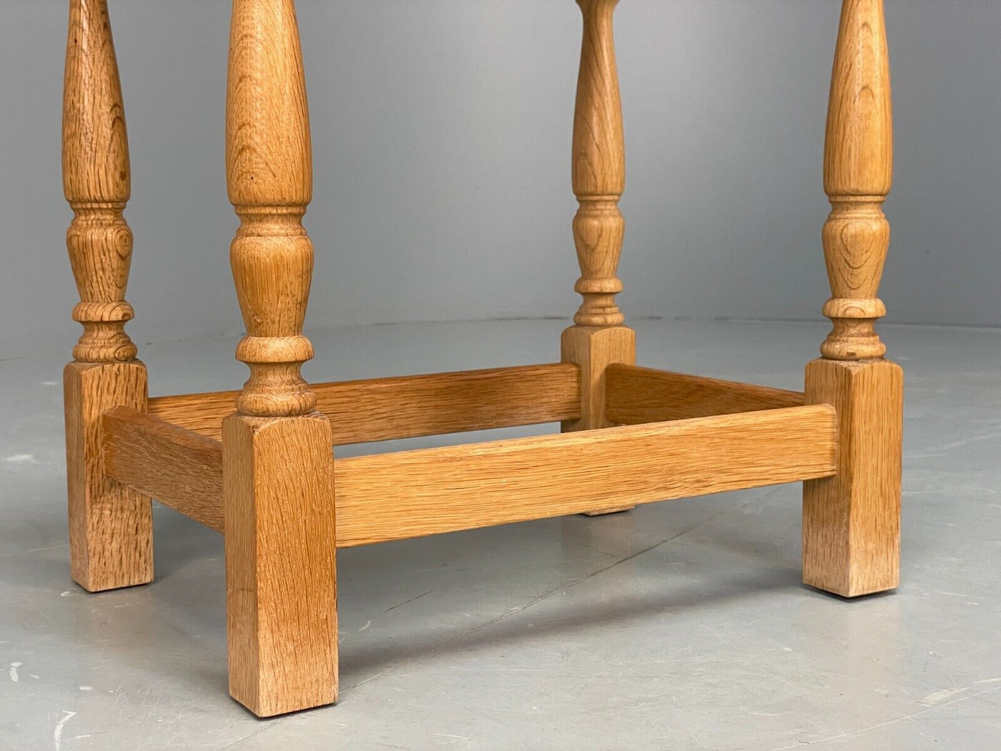Vintage Danish Oak Bedside Table With Drawer Traditional Style EB9365 MWOO - UKDK FURNITURE