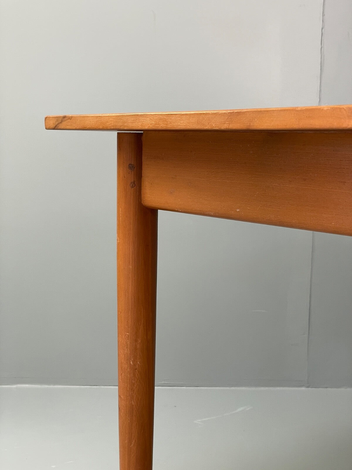 1960s Teak Dining Table Extending Rectangular Vintage By Scandart EB9810 MWOO - UKDK FURNITURE