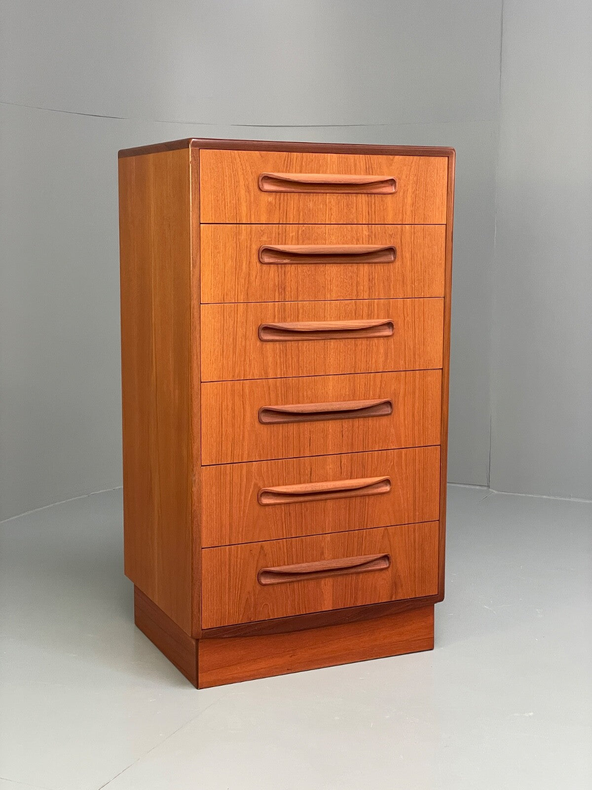 Vintage G Plan Teak Chest Of Drawers Tallboy Fresco Range Retro EB9738 MWOO - UKDK FURNITURE