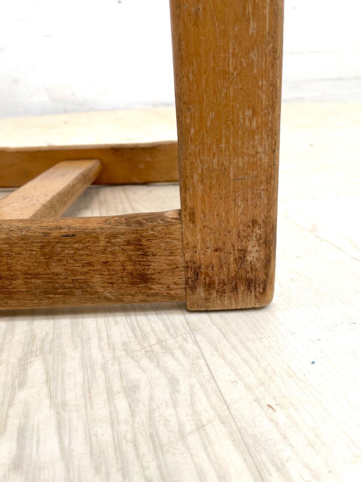 4 Vintage Danish Beech and Plywood School Chairs. Child Size, MCM EB4319 MDIN - UKDK FURNITURE