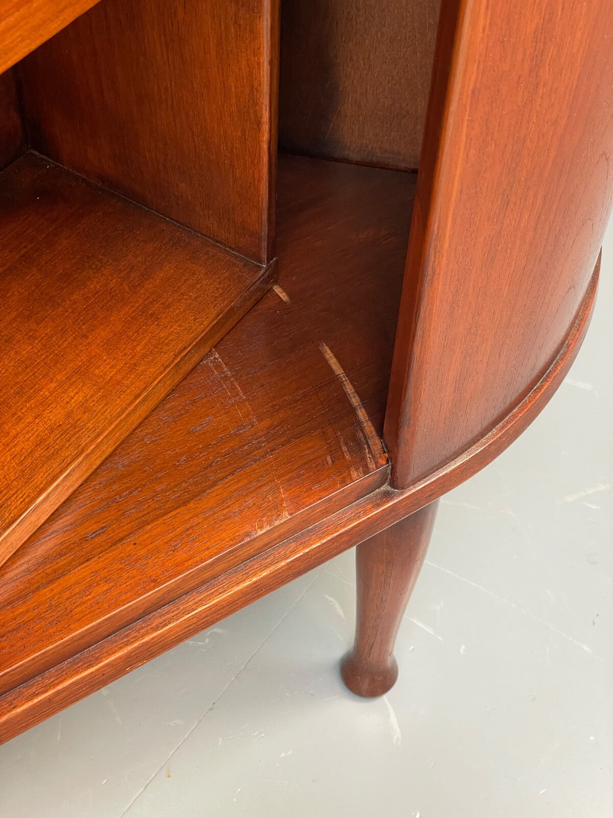 Vintage Teak Revolving Drinks Cabinet 1950s Mid Century EB9768 MWOO - UKDK FURNITURE