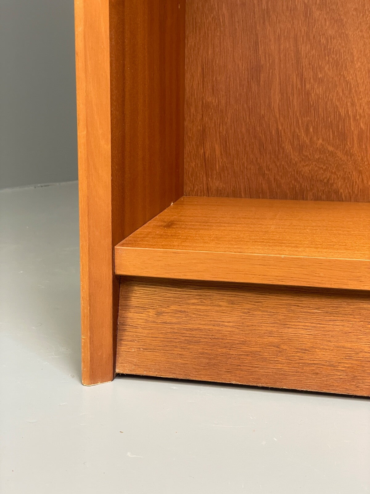 Vintage Teak Tall Bookcase With Adjustable Shelves By Gibbs Retro EB9741 MWOO - UKDK FURNITURE