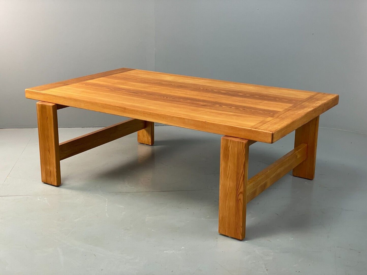 Vintage Mid Century Swedish Pine Coffee Table EB7552 MWOO - UKDK FURNITURE