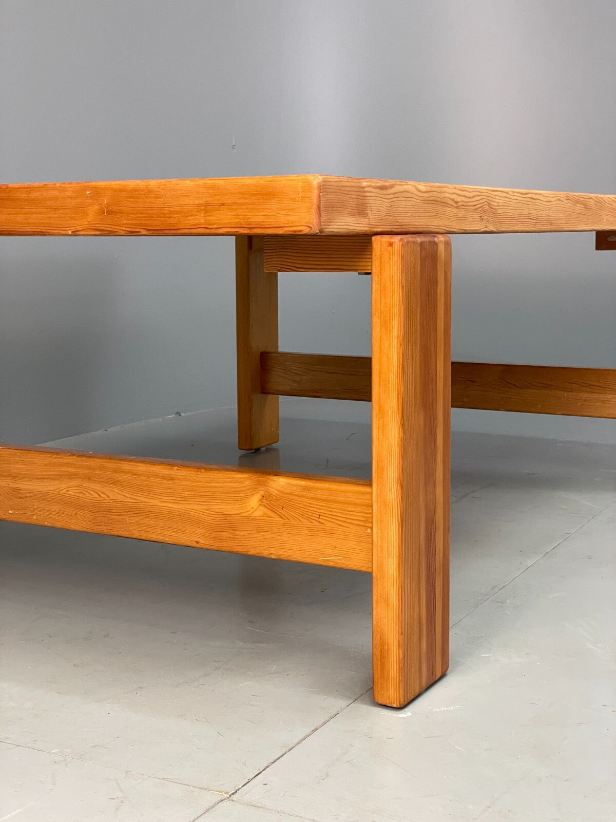 Vintage Mid Century Swedish Pine Coffee Table EB7552 MWOO - UKDK FURNITURE