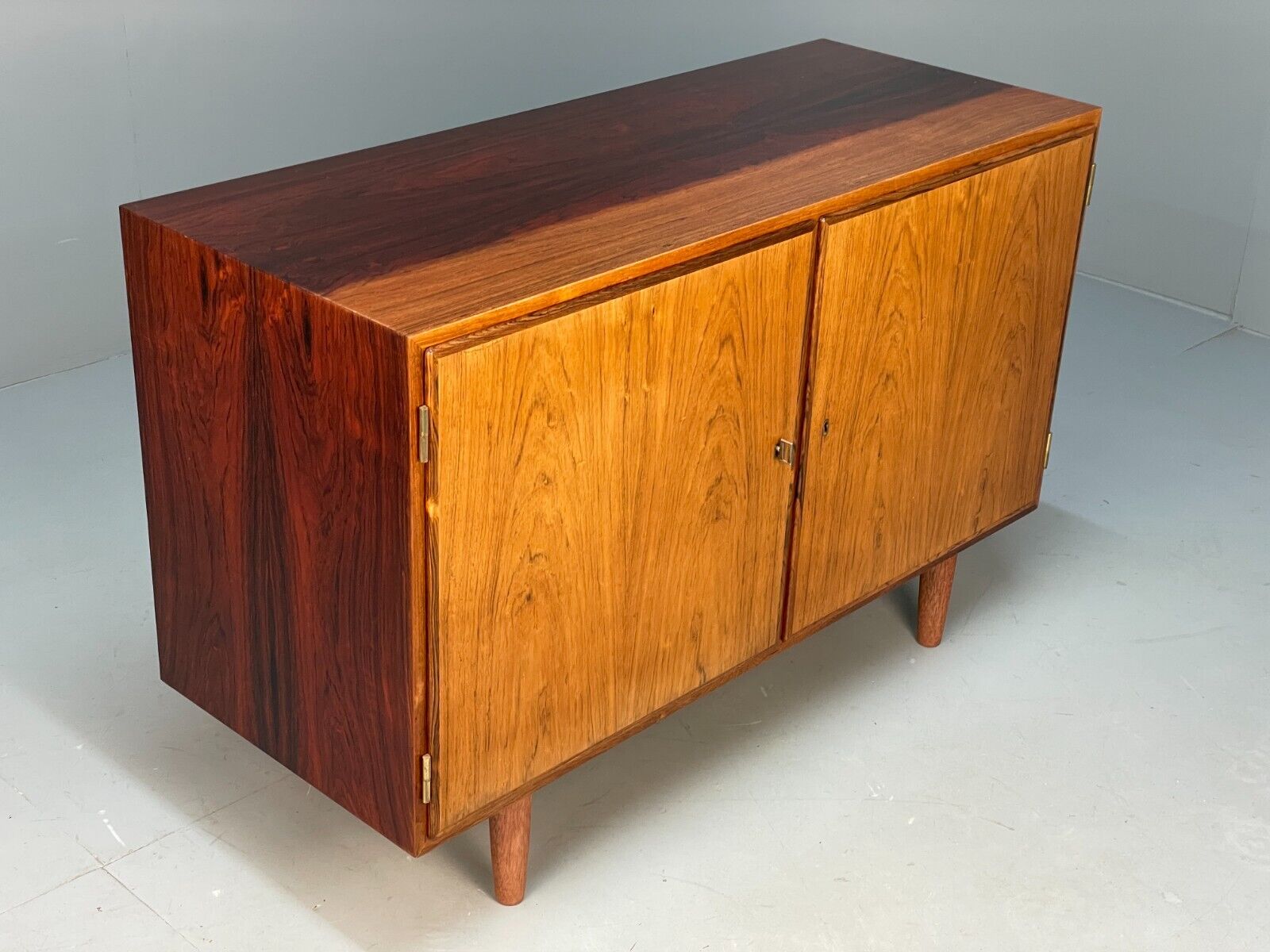 Vintage Danish Compact Sideboard By Poul Hundevad Shelving Drawers EB8811 MWOO - UKDK FURNITURE