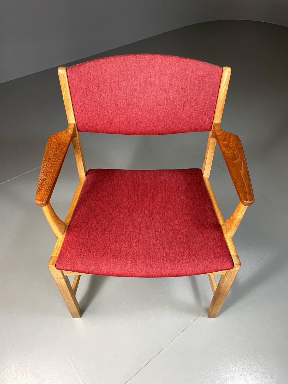 Vintage Danish Oak and Teak Desk Chair, MCM, Retro, 1950s, 1960s, EB5384 MDIN - UKDK FURNITURE