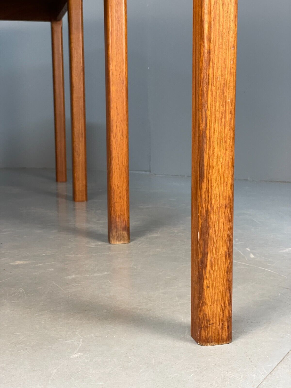 Vintage Solid Teak Extending Modular Rectabgular Dining Table Unique EB8848 MWOO - UKDK FURNITURE