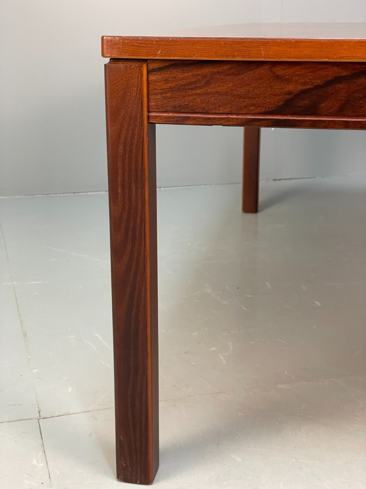 Midcentury Rectangular Chequerboard Pattern Coffee Table By Heggen EB8670 MWOO - UKDK FURNITURE