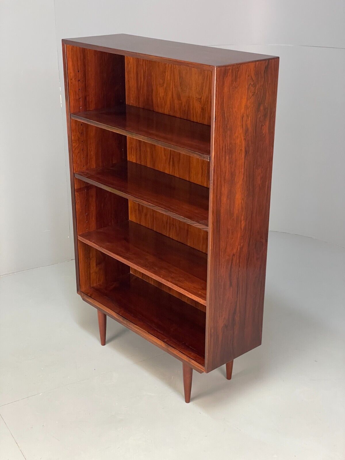Vintage Danish Bookcase Shelving Unit By LYBY Møbler Adjustable EB9131 MWOO - UKDK FURNITURE
