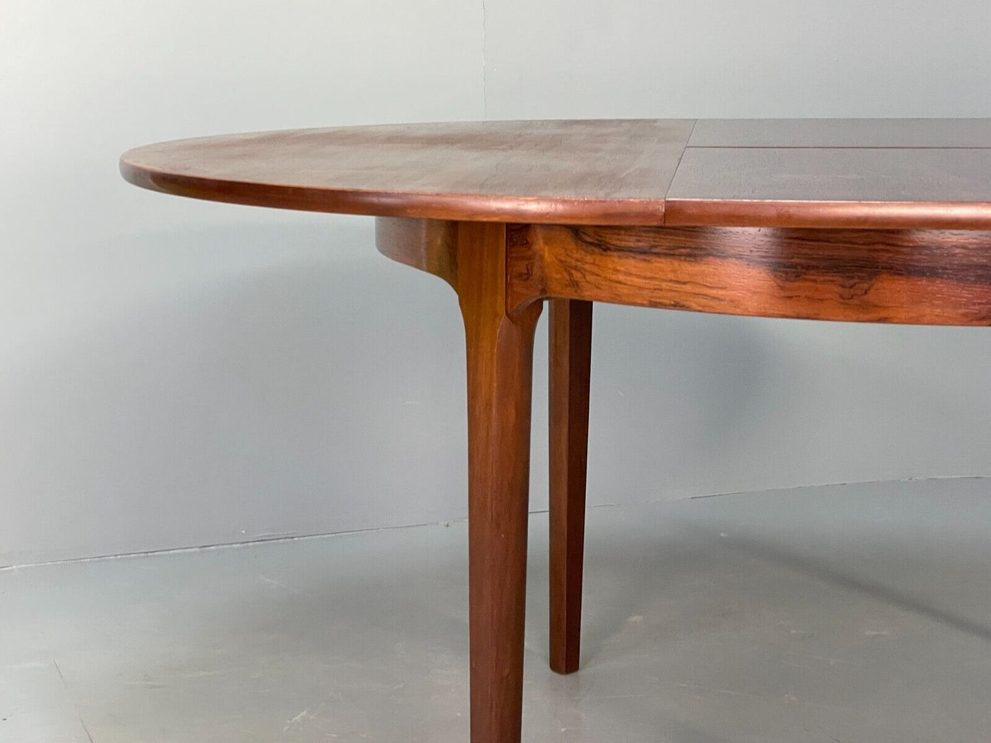 Vintage Nathan Dining Table Extending Circular Mid Century EB9126 MWOO - UKDK FURNITURE