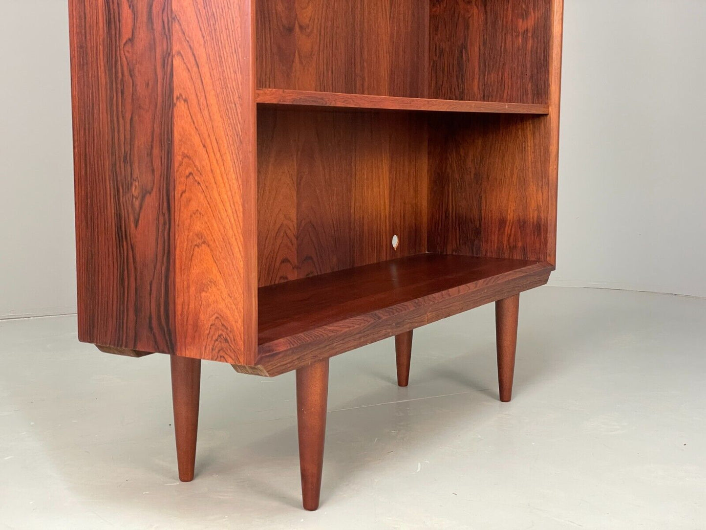 Vintage Danish Bookcase Midcentury Brouer Style Adjustable Shelving EB9413 MWOO - UKDK FURNITURE