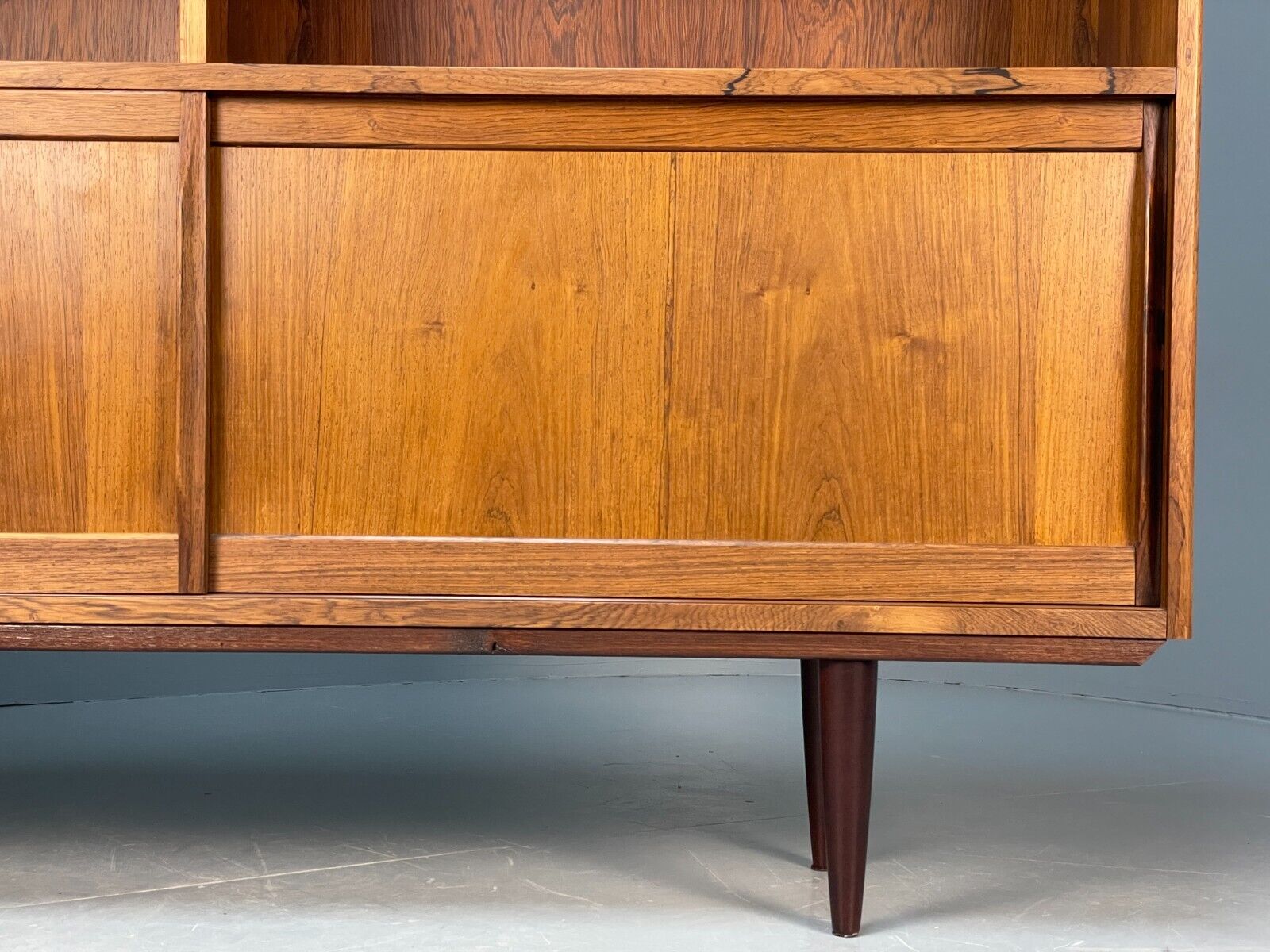 Midcentury Danish Tall Sideboard Storage Cabinet Vintage 1960s EB8674 MWOO - UKDK FURNITURE