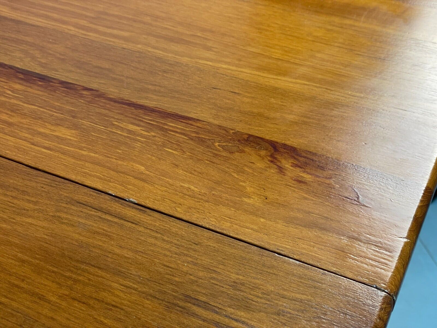 Vintage Solid Teak Extending Modular Rectabgular Dining Table Unique EB8848 MWOO - UKDK FURNITURE