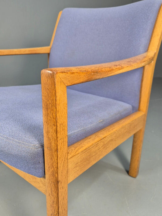 Vinrtage Danish Oak Framed Lounge Chair by Soro Stolefabrik 1990s EB9053 MNOR - UKDK FURNITURE