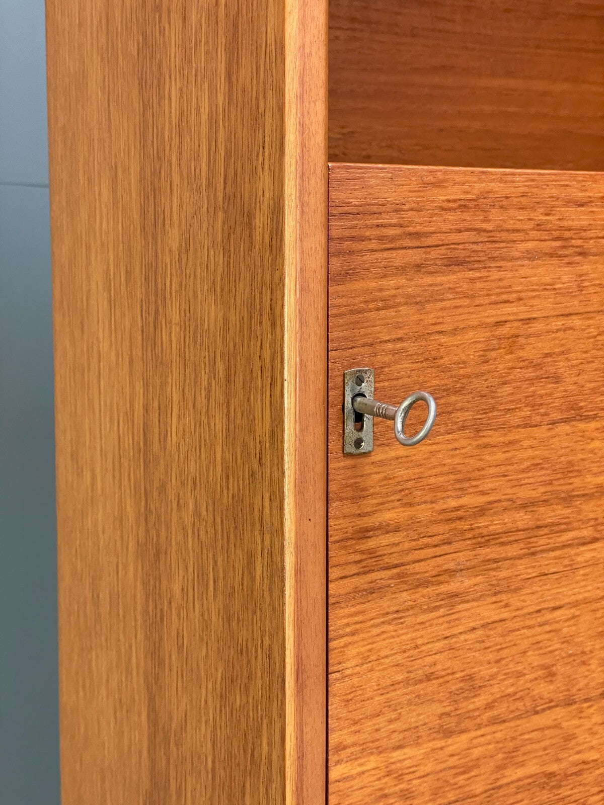 Vintage Teak Wall Unit By Gibbs Furniture 1970s Drinks Cabinet EB9526 MWOO - UKDK FURNITURE