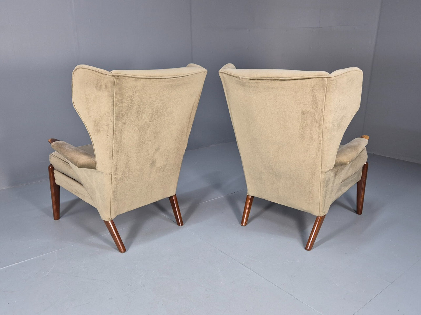 2 Parker Knoll Vintage Lounge Chairs PK900/6 Green 1970s Retro EB9786 MNOR - UKDK FURNITURE